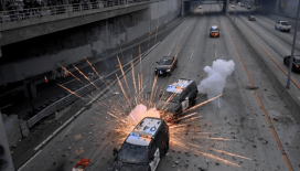 Los Angeles'ta sokağa çıkma yasağı ilan edildi