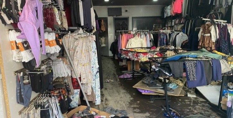 Konya’da iş yerinin bodrumunda yangın
