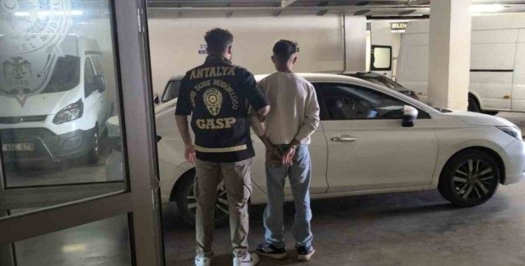 Antalya’da son bir haftada 161 kişi tutuklandı
