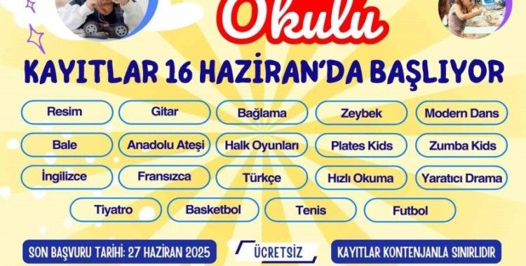 Söke Belediyesi yaz okulu kayıtları başlıyor
