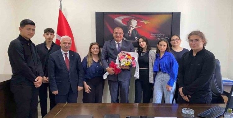 Meslek lisesi öğrencilerine teşekkür belgesi
