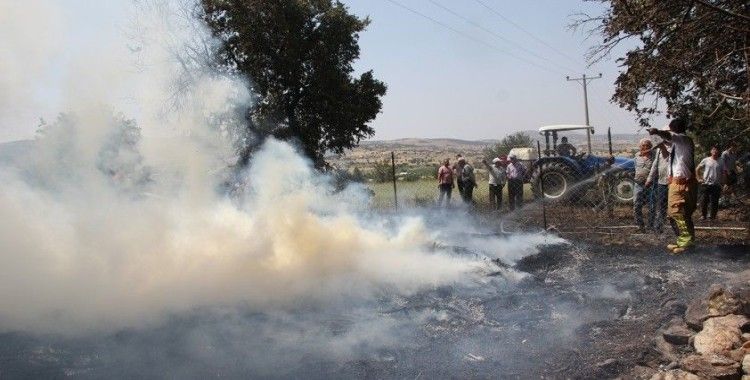 Kula’da 2 saatte 3 farklı bölgede yangın
