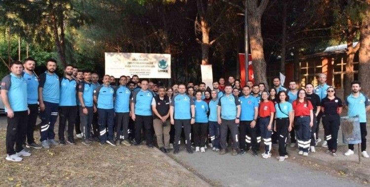 Aydın ev sahipliği yaptı, tatbikat gerçeğini aratmadı
