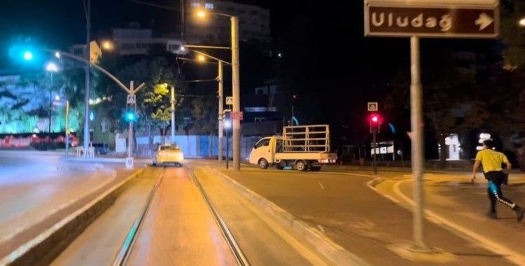 (Özel) Bu sefer alkollü değil, aranan şahıs kaçmaya çalıştı..
