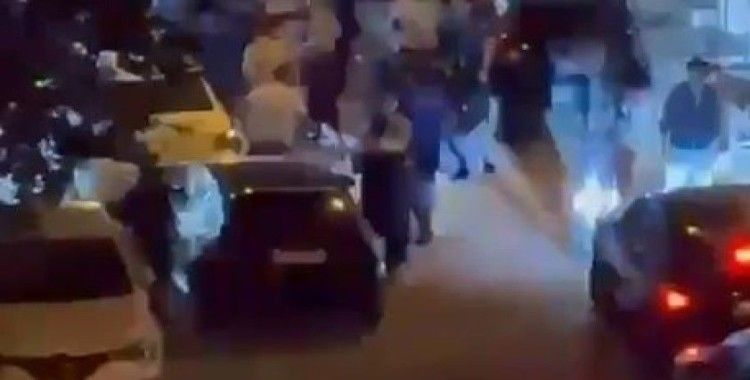 İki grup birbirine girdi, ortalık savaş alanına döndü
