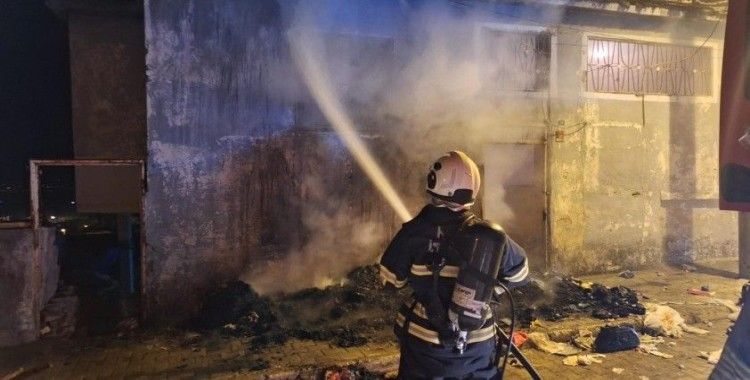 Kırıkhan’da müstakil evde yangın
