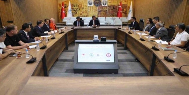 Erzincan Toplu Sera Bölgesi Çalışmaları toplantısı düzenledi

