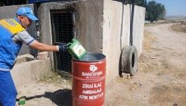 Bandırma kırsalında zirai atıklarla mücadele başladı
