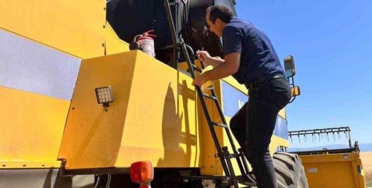 Biçerdöveler de kontroller başladı
