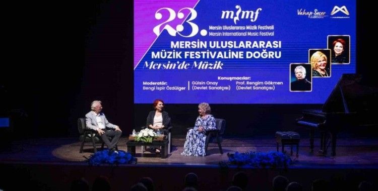 23. Mersin Uluslararası Müzik Festivali’ne anlamlı başlangıç
