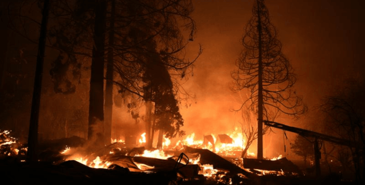 ABD'nin California eyaletinde çıkan yangınlar yaklaşık 34 bin hektar alana yayıldı