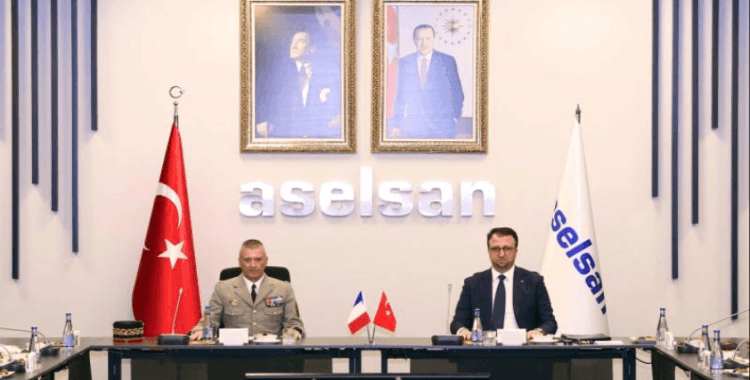 Fransa Genelkurmay Başkanı Burkhard, ASELSAN'ı ziyaret etti