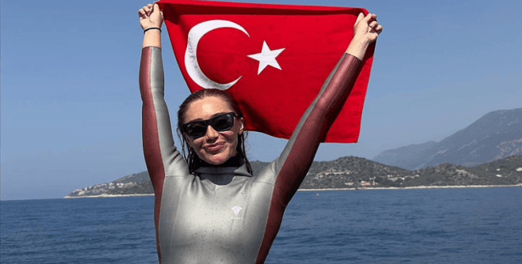 Şahika Ercümen, Serbest Dalış Türkiye Şampiyonası'nda 4 altın madalya kazandı