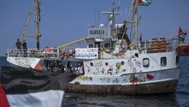 Gazze'ye yardım için yola çıkan Hanzala gemisi kritik noktaya ulaştı