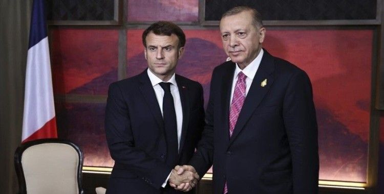 Cumhurbaşkanı Erdoğan, Macron ile görüştü: 'Uluslararası toplum harekete geçmeli'