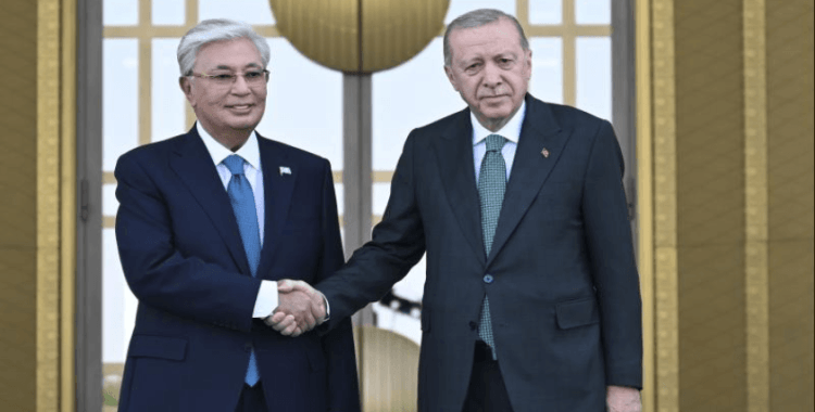 Cumhurbaşkanı Erdoğan, Kazakistan Cumhurbaşkanı'nı ağırlıyor