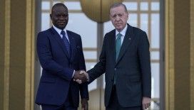 Gabon Cumhurbaşkanı Nguema Ankara'da