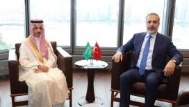 Dışişleri Bakanı Fidan, Suudi mevkidaşıyla görüştü