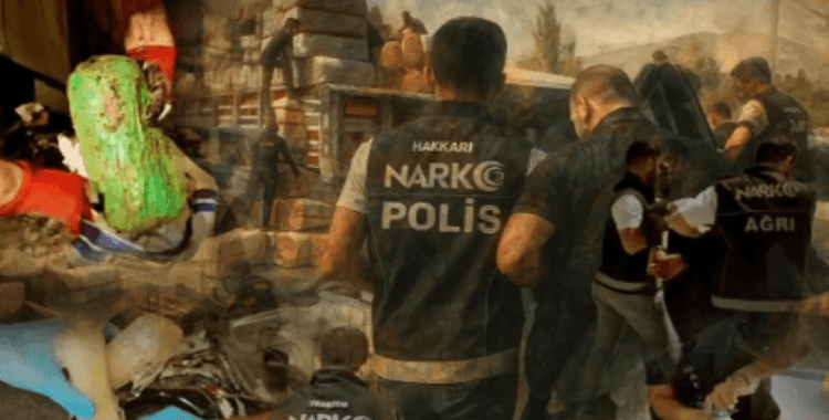 73 ilde uyuşturucu operasyonu: 1695 şüpheli yakalandı