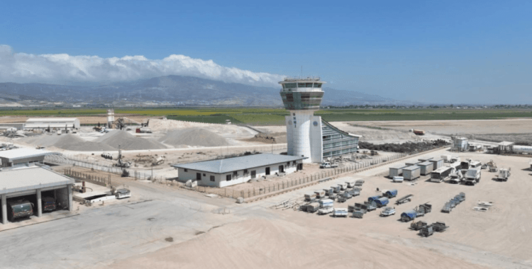 Onarımı süren Hatay Havalimanı 1 Eylül'de uçuşlara açılacak