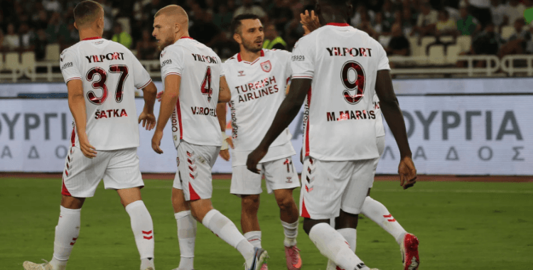 Samsunspor Panathinaikos'a 2-1 yenildi: 'Türkiye'de zor bir maç bizi bekliyor'