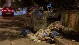 Kartal'da işçiler 'eksik ödeme yapıldığı' gerekçesiyle çöpleri toplamadı