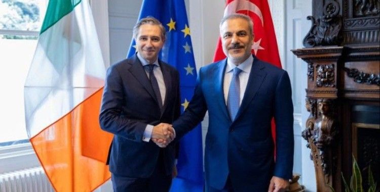 Bakan Fidan İrlanda Başbakan Yardımcısı Harris ile görüştü