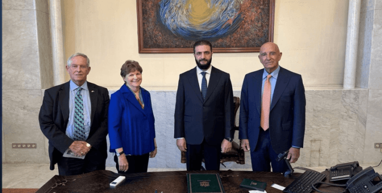 Şam'da Şara ve üst düzey ABD heyeti arasında kritik görüşme