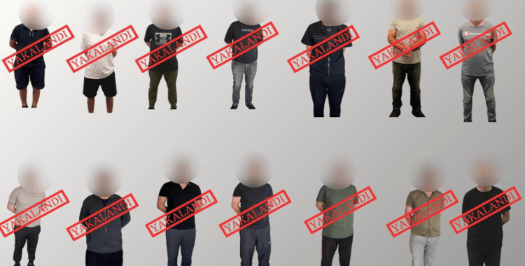 Kırmızı bültenle ve ulusal seviyede aranan 14 suçlu Türkiye'ye getirildi