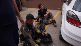 Küçükçekmece'de yangın çıkan beş katlı binada can pazarı yaşandı: Bir kişi hayatını kaybetti