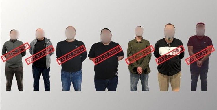 Kırmızı bültenle aranan 6 kişi yakalandı