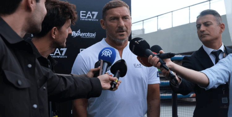 Francesco Totti, İstanbul’a geldi: 'Burada olmak büyük mutluluk'