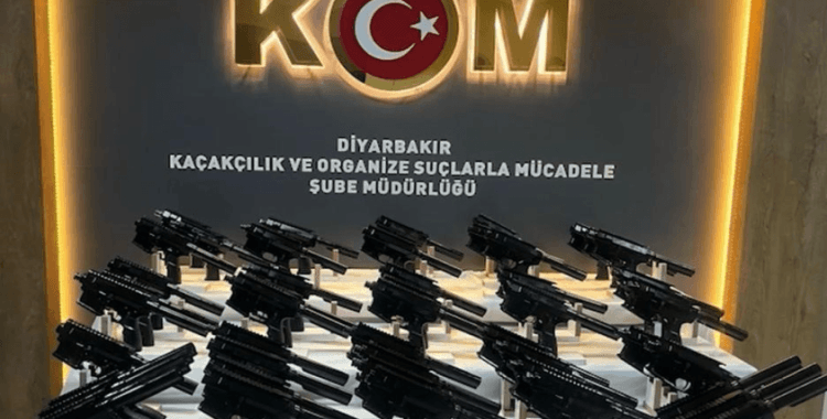Diyarbakır’da kaçakçılık operasyonlarında çok sayıda silah ve aparatı ele geçirildi: 6 tutuklama