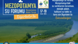 Mezopotamya Su Forumu Diyarbakır'da düzenlenecek