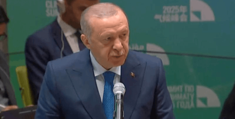 Erdoğan: Yeşil finans stratejisini uygulama çabalarımız sürüyor
