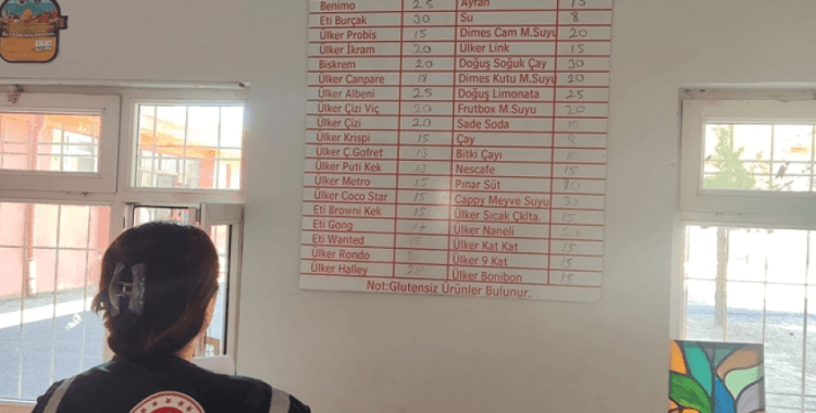 Diyarbakır'da okul kantinleri denetlendi