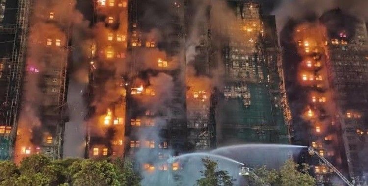 Hong Kong’da 3 günlük yas başladı: Yangında ölü sayısı 128’e yükseldi