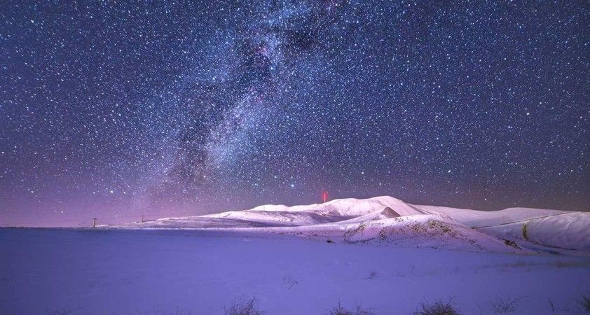 Bitlis'te, Perseid meteor yağmuru görüntülendi