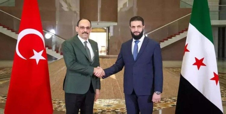 MİT Başkanı Kalın'dan Suriye Cumhurbaşkanı Şara ile kritik görüşme