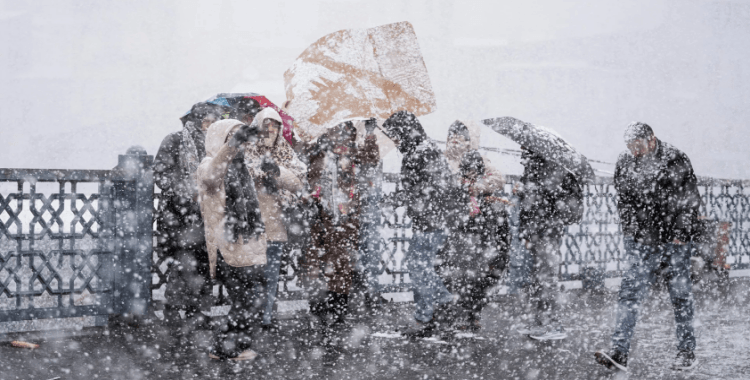 Meteoroloji'den 41 il için sarı kodlu uyarı: Yoğun kar yağışı, çığ, buzlanma ve şiddetli, rüzgar etkili olacak