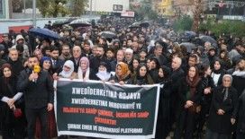 Rojava'ya dönük saldırılar Mardin ve Şırnak'ta protesto edildi