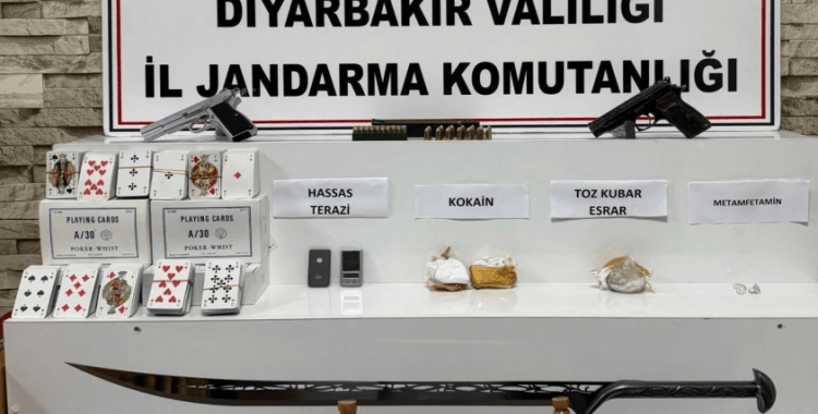 Diyarbakır’da uyuşturucu operasyonu: 6 gözaltı