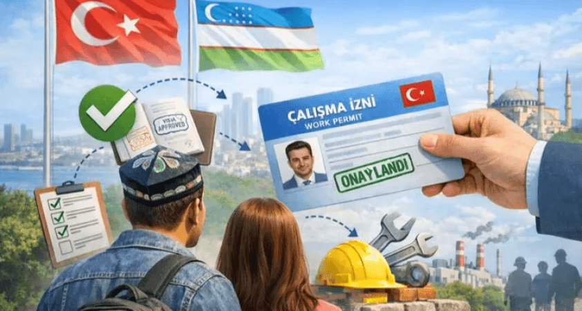 Türkiye–Özbekistan iş gücü hamlesi: Çalışma izni süreci değişti