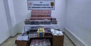 Diyarbakır’da kaçakçılık operasyonları: 2 milyon boş makaron ele geçirildi