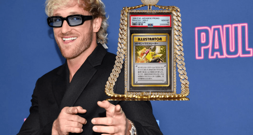 Fenomen güreşçi Logan Paul Pokemon kartını rekor fiyata sattı, Guinness tescil etti