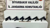 Diyarbakır’da kaçak silah operasyonu