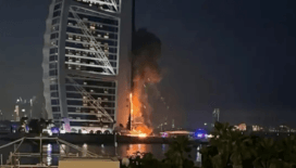 BAE'nin simgelerinden olan Burj Al Arab vuruldu!