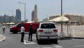 Kahraman şehitlerimiz için Doha'da cenaze namazı kılındı