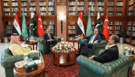 Türkiye, Mısır, Suudi Arabistan ve Pakistan Dışişleri Bakanları İslamabad'da bir araya geldi