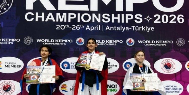 Kempo Dünya Şampiyonası'nda 27 madalya!